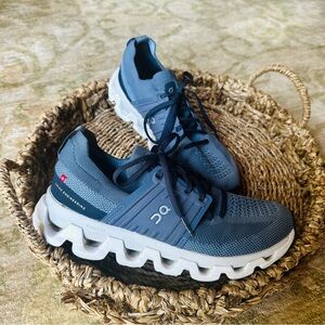 On Running Blue Athletic Shoes